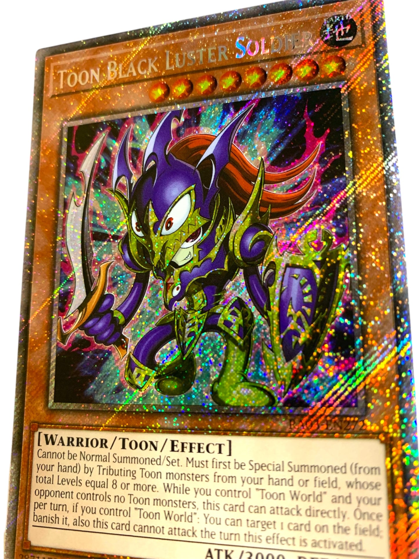 Toon Black Luster Soldier (Platinum Secret Rare)