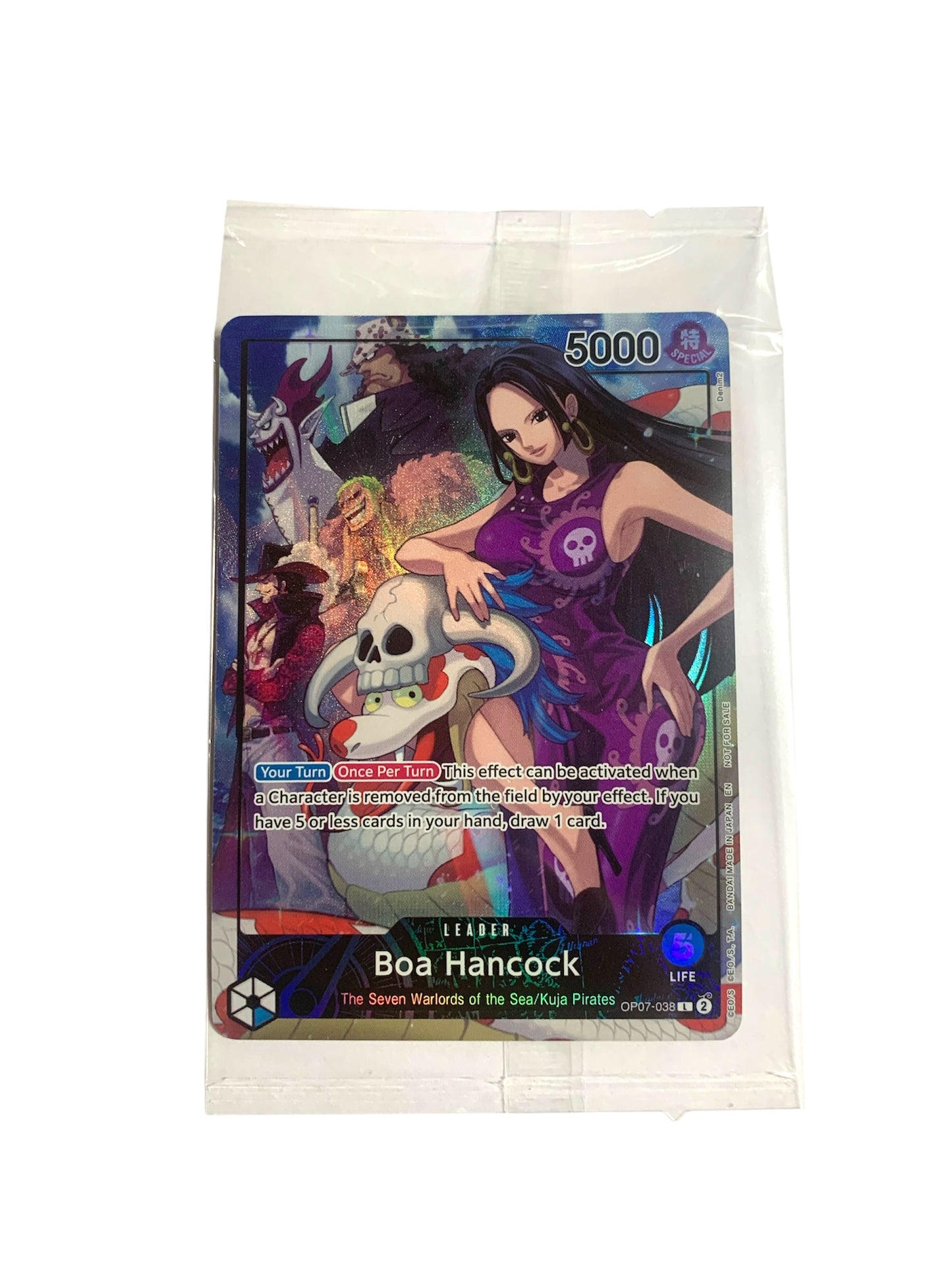 Sealed Boa Hancock PSA Exclusive One Piece Promo