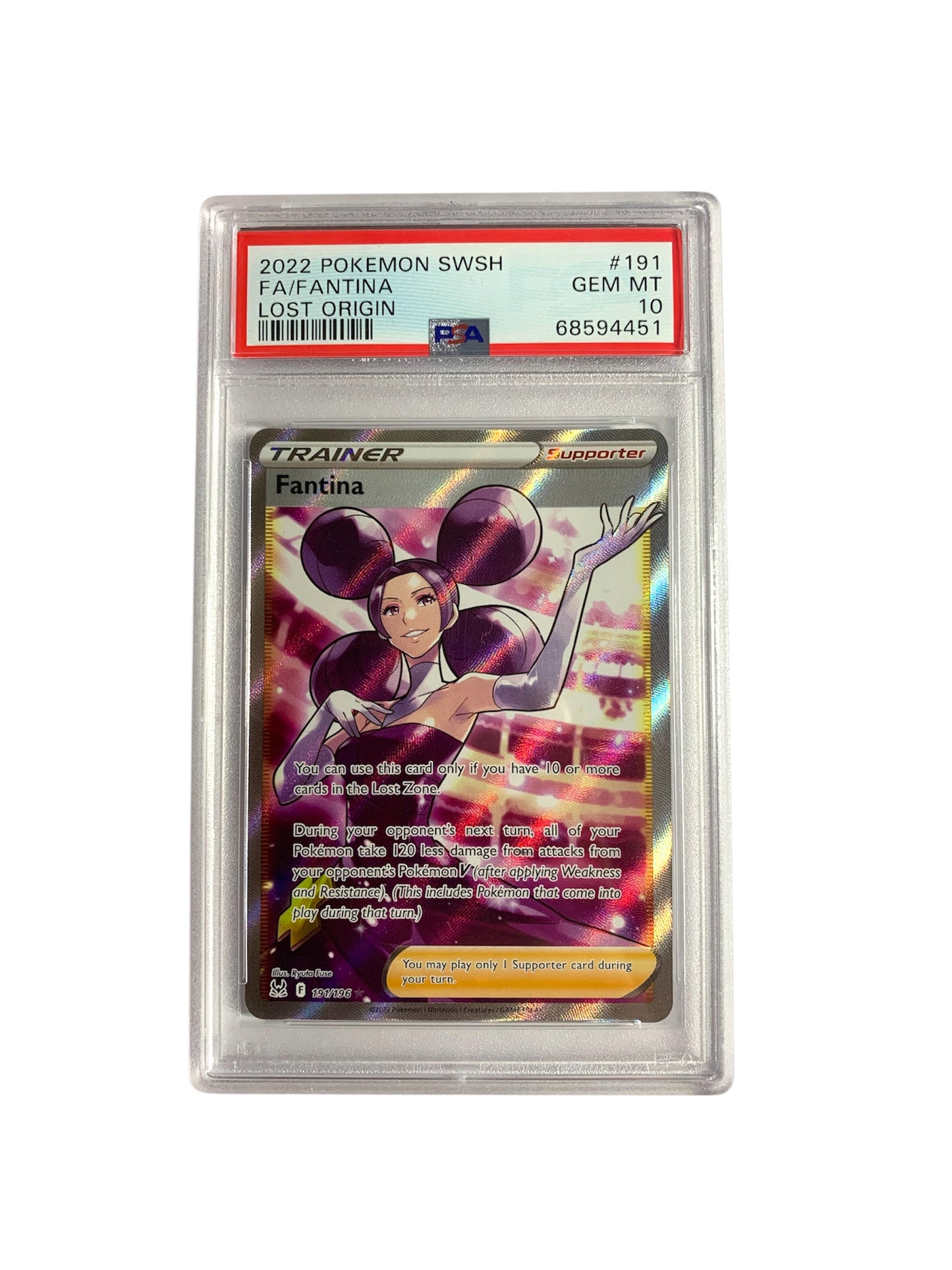 PSA 10 Fantina (Full Art)