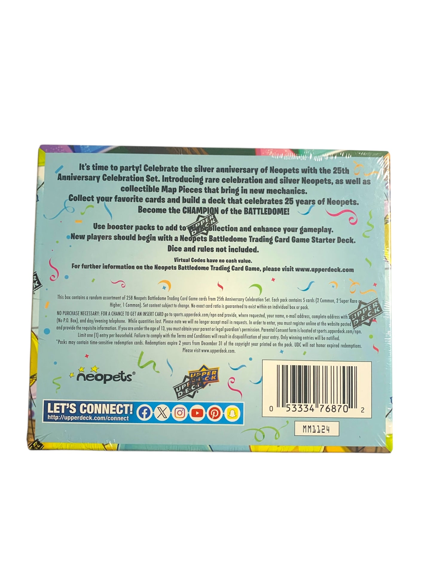 Neopets Battledome 25th Anniversary Celebration Set