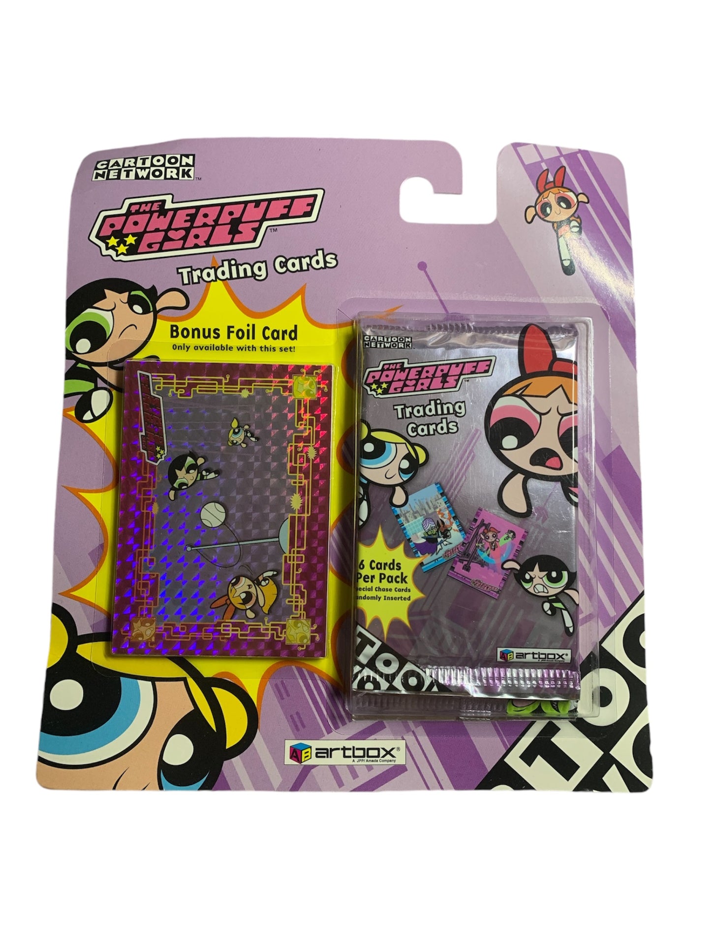 ‘00 The Powerpuff Girls 2 Pack Blister w Foil Card