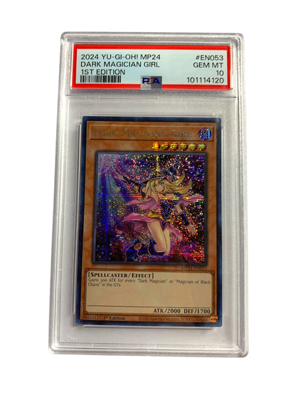 PSA 10 Dark Magician Girl (Alternate Art Prismatic Secret Rare)