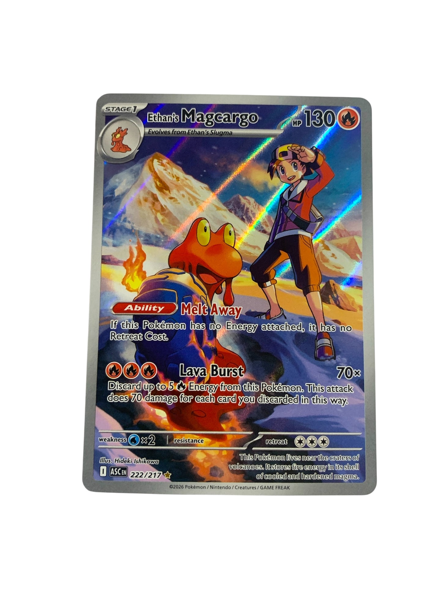 Ethan’s Magcargo (Illustration Rare)