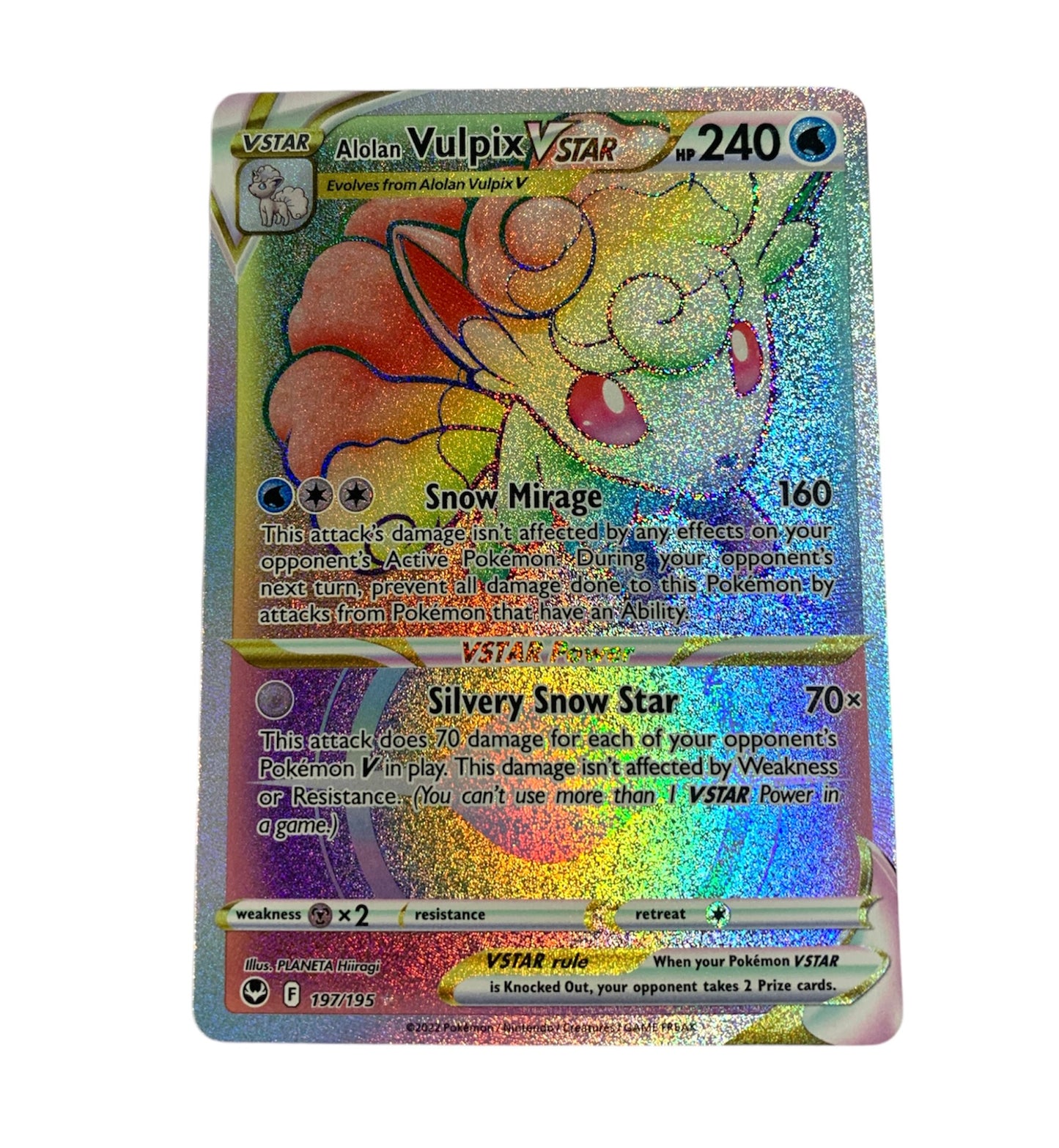 Alolan Vulpix VStar (Rainbow)