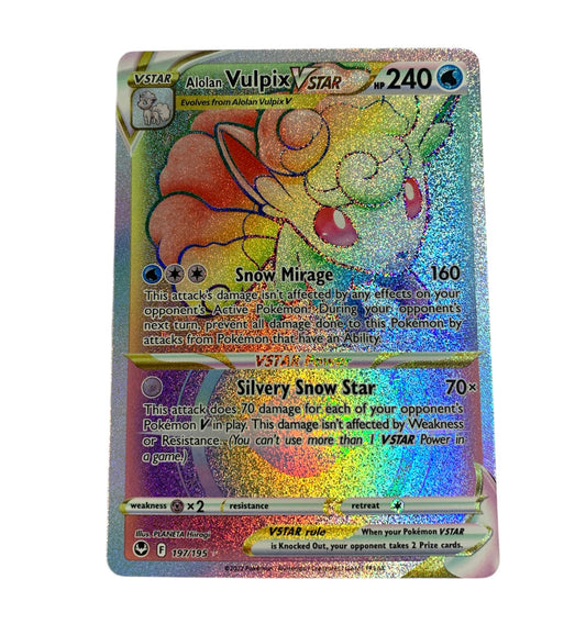 Alolan Vulpix VStar (Rainbow)