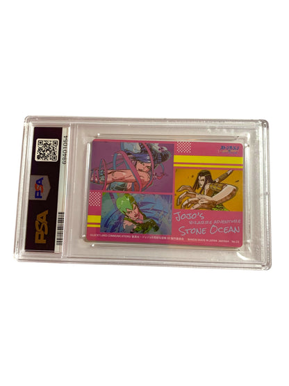 *1 of 1* PSA 10 Auto 9 Jolyne with Kira Buckland Signed on Auto (ENG Voice Actor for Jolyne)