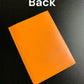 Standard Sized Matte Sleeves - Orange (50 Ct.)