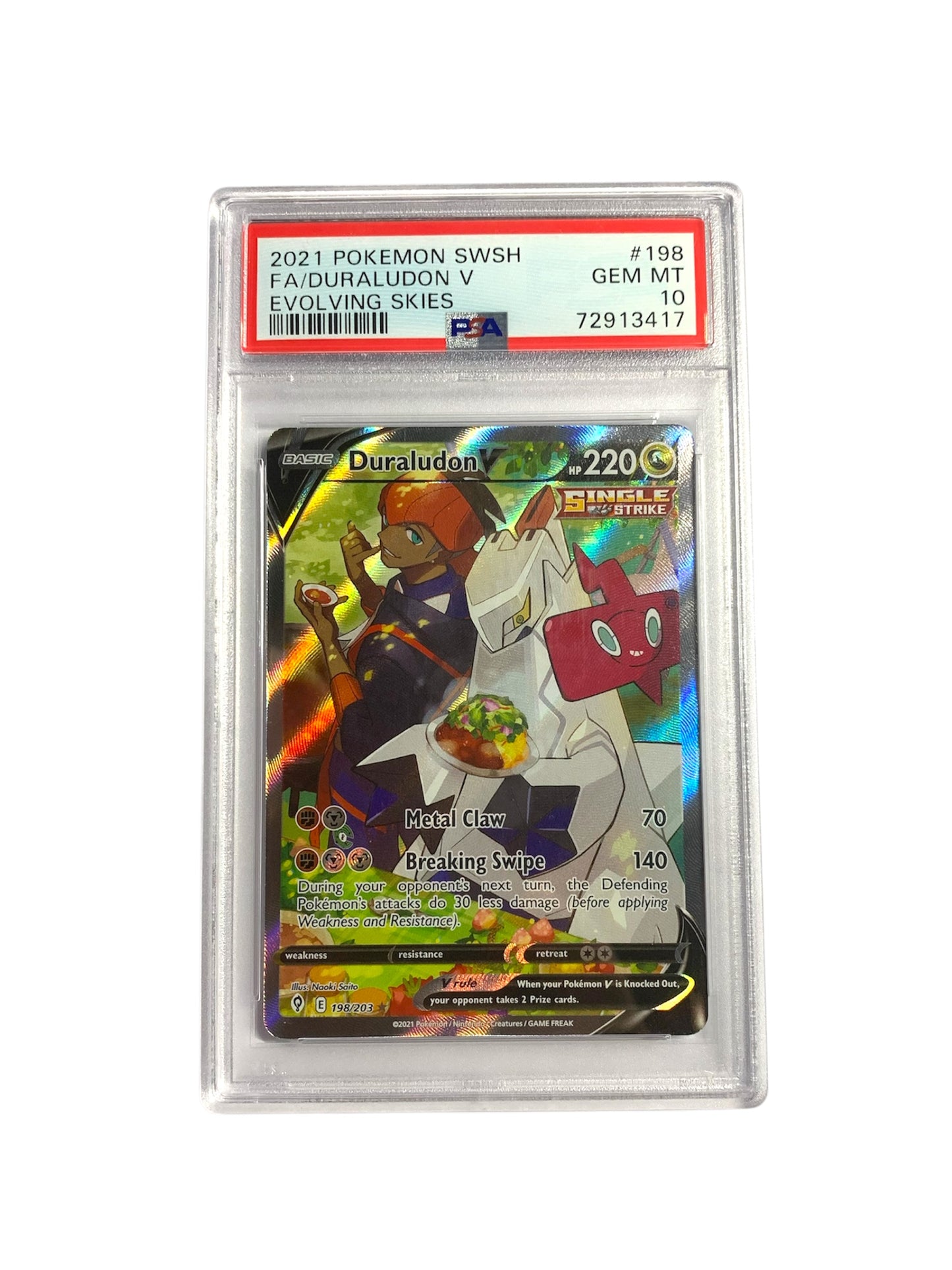 PSA 10 Duraludon V (Alternate Full Art)