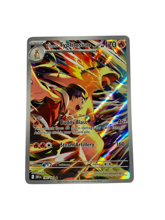 Ethan’s Typhlosion (Illustration Rare)