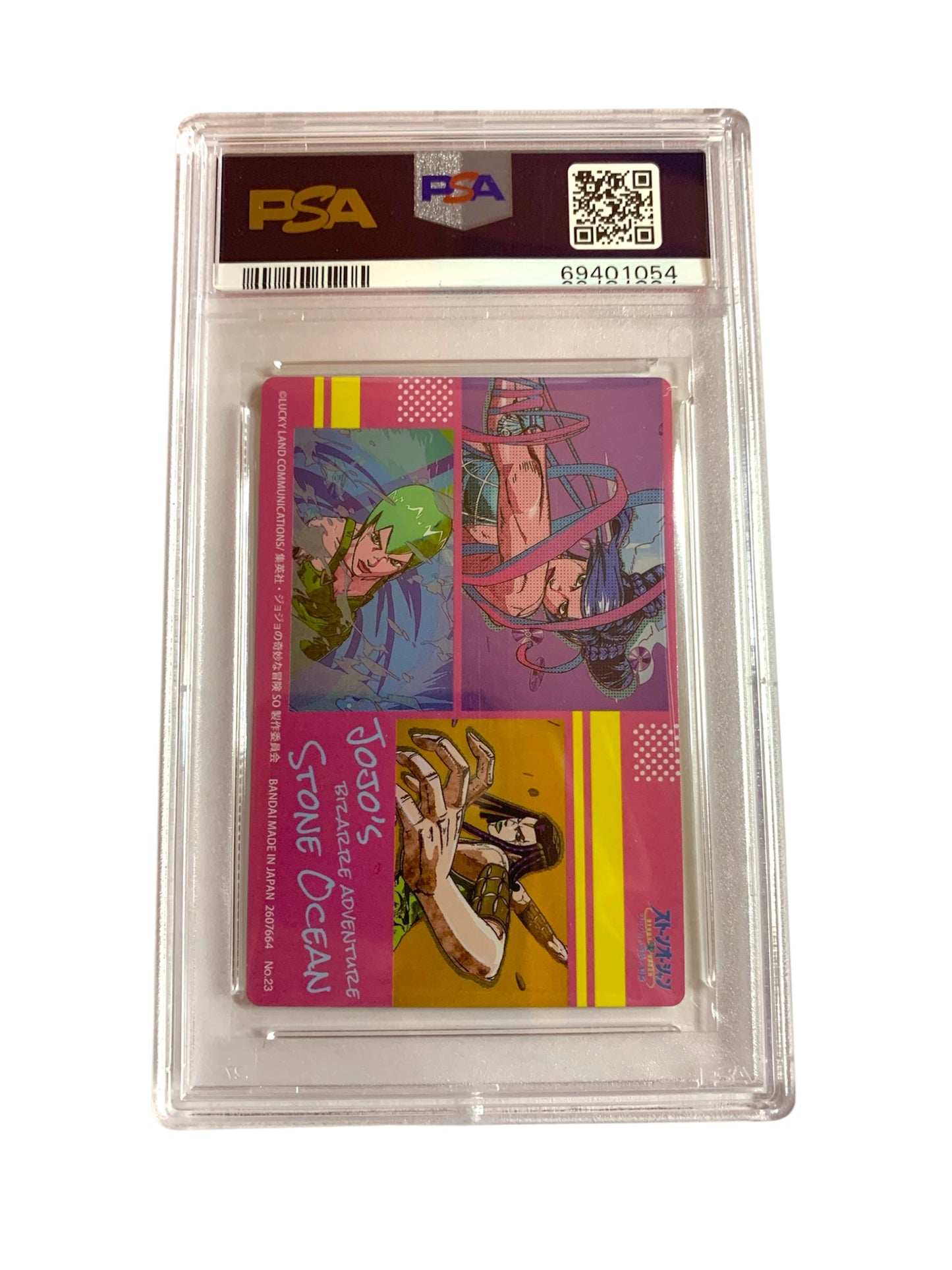 *1 of 1* PSA 10 Auto 9 Jolyne with Kira Buckland Signed on Auto (ENG Voice Actor for Jolyne)