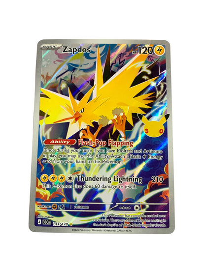 Zapdos (Illustration Rare) 30th Celebration