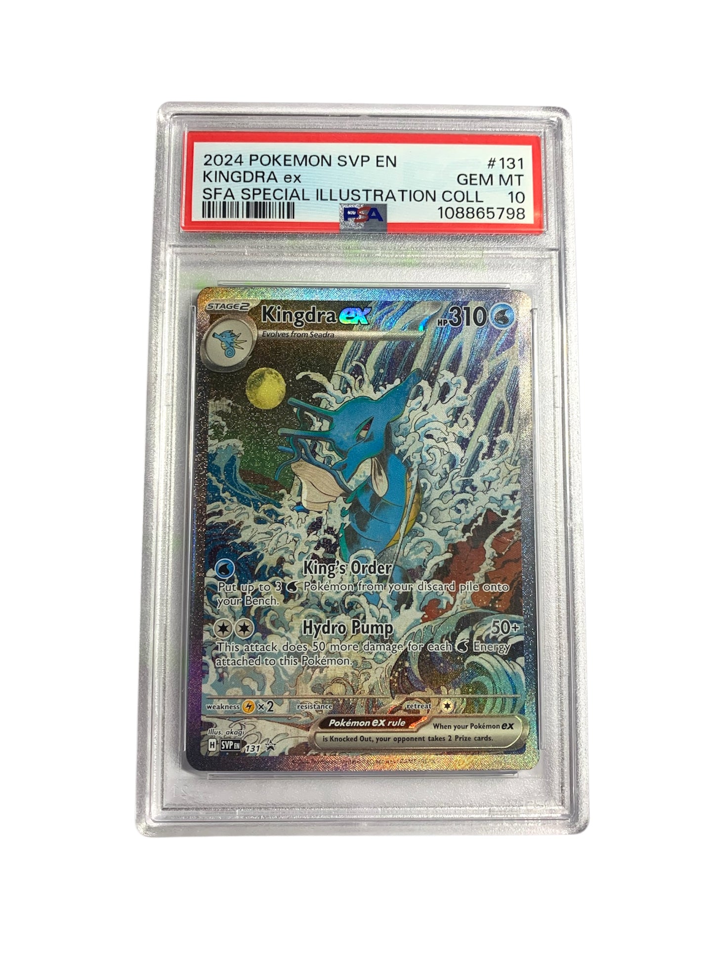 PSA 10 Kingdra ex