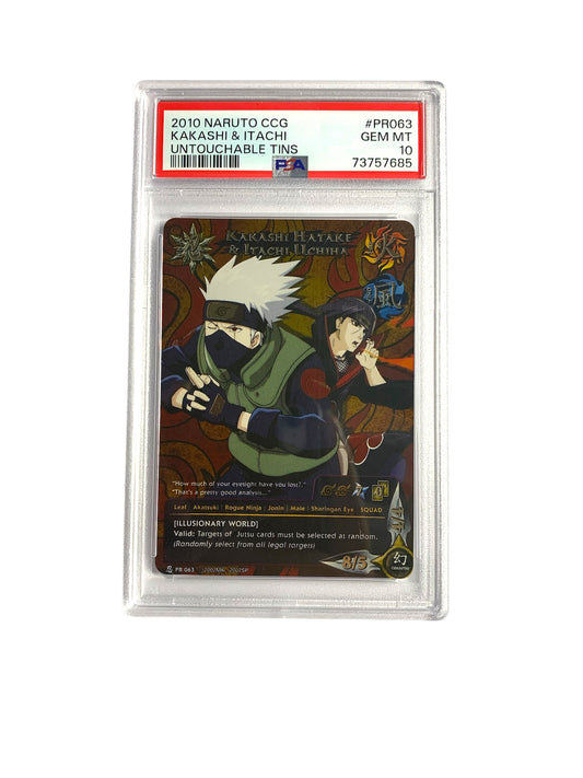 *Rare POP 5* PSA 10 Kakashi Hatake & Itachi Uchiha