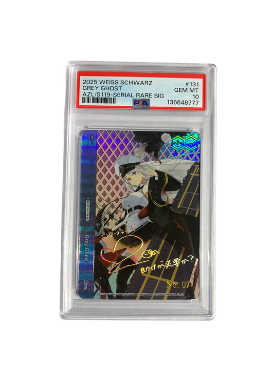 *PSA 10 Grey Ghost Serial Rare No. 7 (SIR) *1 of 1 Gem with serial*