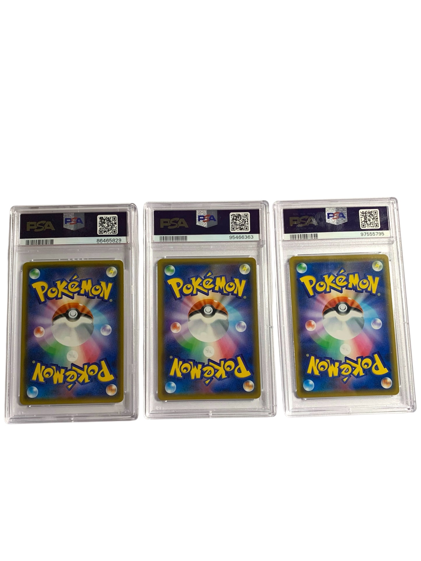 PSA 10 Set of 3 Entei, Suicune & Raikou (JPN)