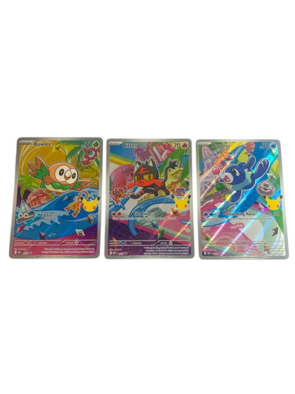 First Partner Series 1 (Alola Starters)