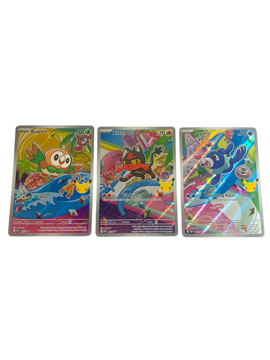 First Partner Series 1 (Alola Starters)