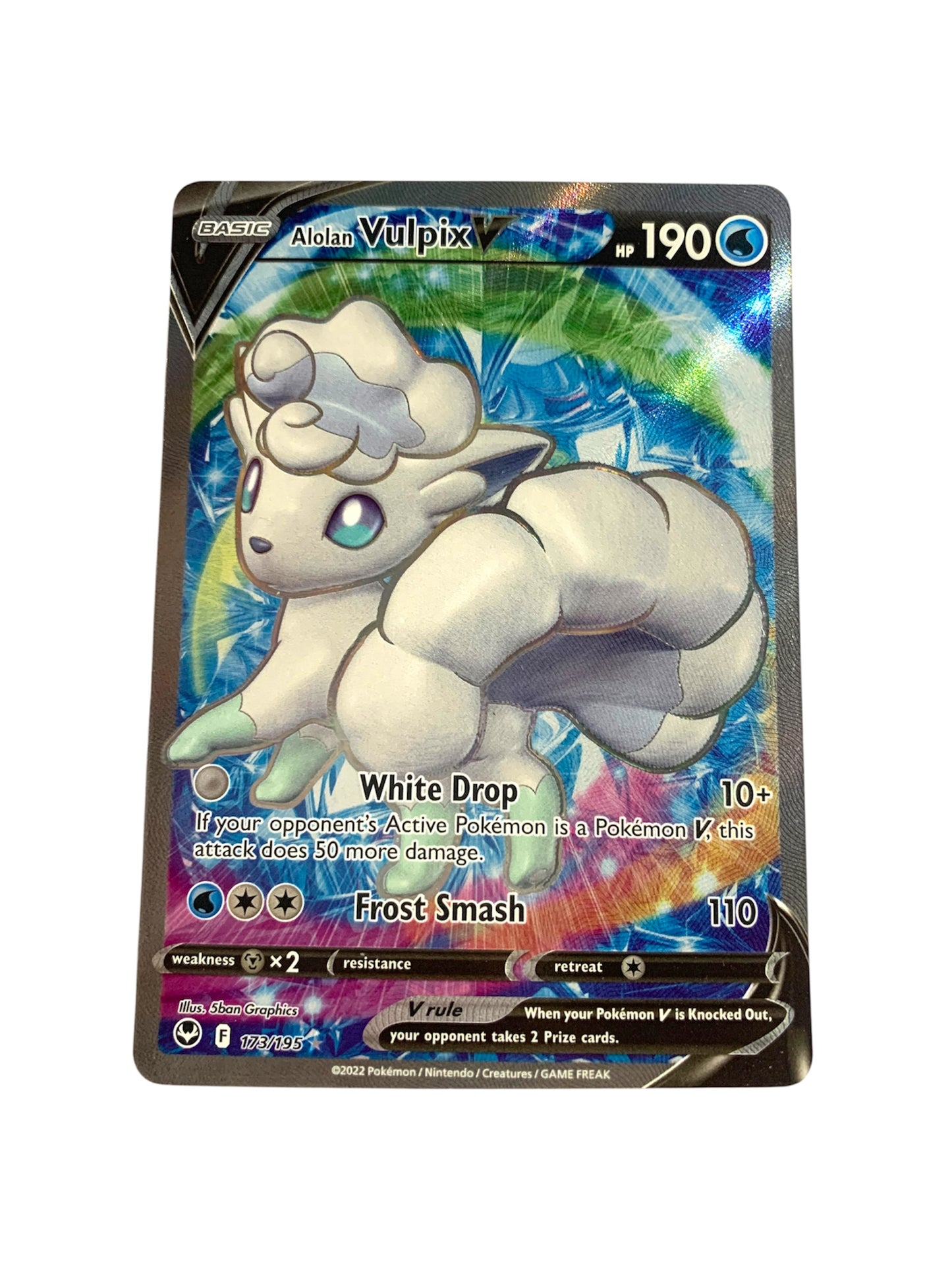 Alolan Vulpix V (Full Art)