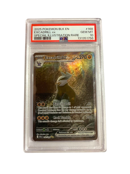 PSA 10 Excadrill ex (Special Illustration Rare)