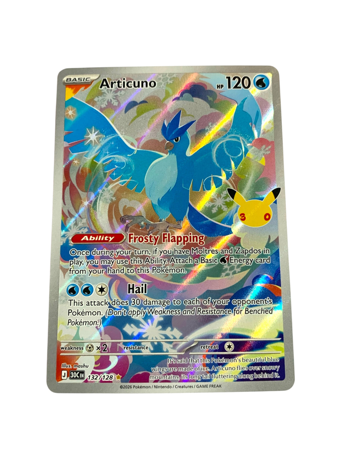 Articuno (Illustration Rare) 30th Celebration