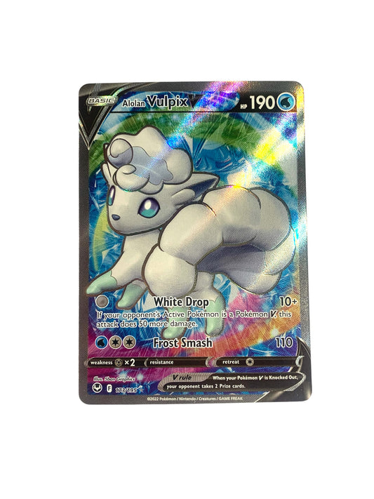 Alolan Vulpix V (Full Art)