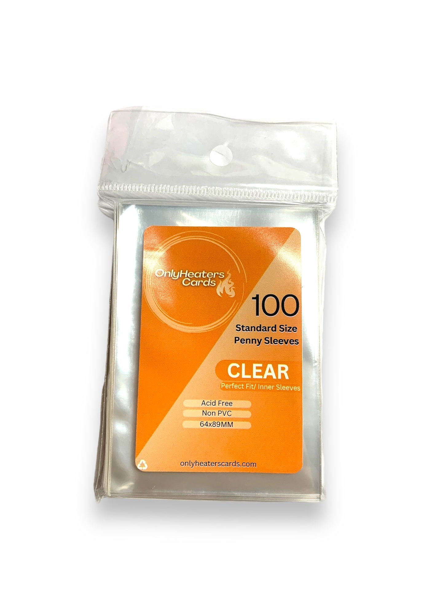 Perfect Fit Standard Size Penny Sleeves - Clear (100 Ct.)