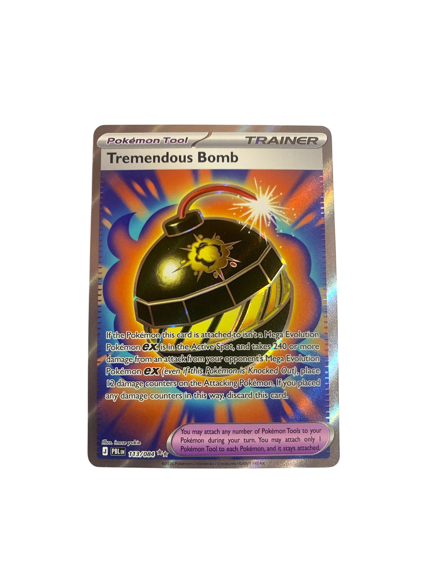 Tremendous Bomb (Full Art)