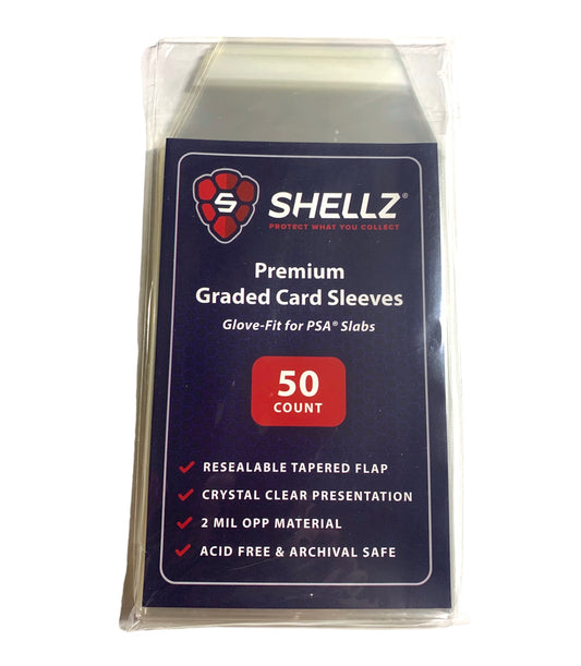 Shellz Graded Card Sleeves (PSA Sized)